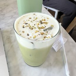 Honey Pistachio Matcha