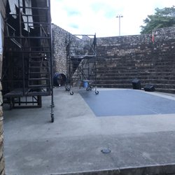 Mort Glosser Amphitheater - Left side of stage