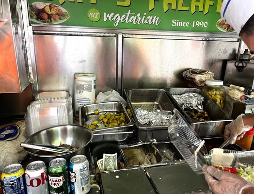 Sam's Falafel Stand by null