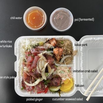 HanaPa'a 2 - Kanak Bento - Poke Near Me - Honolulu, Hawaii