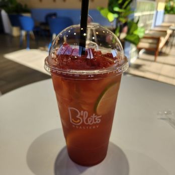 B’Lets Roastery - Salted Ruby Guava Refresher - Waffles Near Me - South El Monte, California B’Lets Roastery - Salted Ruby Guava Refresher - Waffles Near Me - South El Monte, California