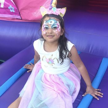 Dazzling Faces - Unicorn facepainting - Face Painting Near Me