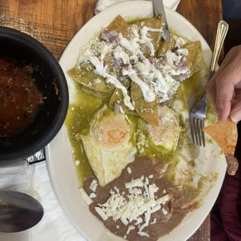 Las Mañanitas - Chilaquiles regular green - Mexican Near Me - Clovis, California