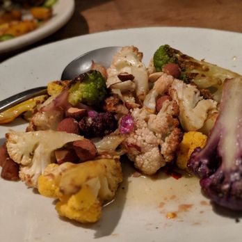 Manuela - Charred Cauliflower--delicious! - New American Near Me - Los Angeles, California