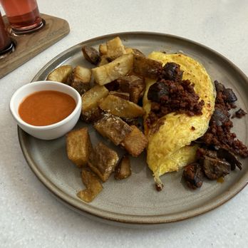 Bolero Restaurante - Omelet De Chorizo Y Champiñones - Tapas/Small Plates Near Me - Temecula, California
