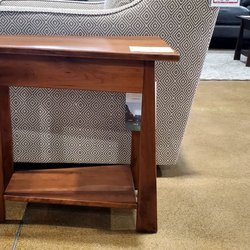 The Woodshed Furniture - Craftsman wedge end table