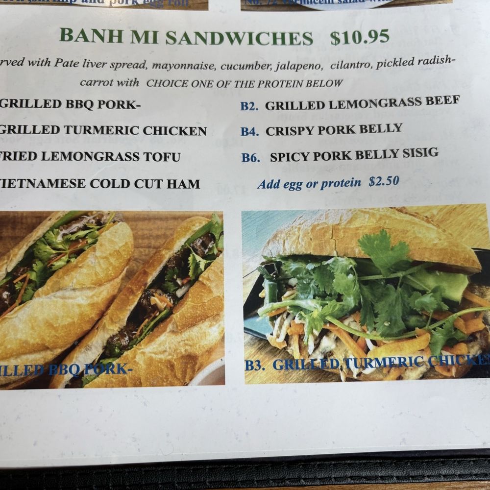 Le Pho - Barn mi menu - Vietnamese Near Me - Berkeley, California