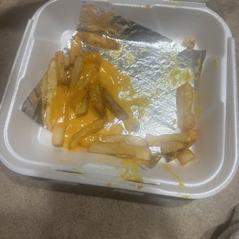 Cook Out - Jalapeño cheese fries that were given to me with no jalapeño (Partially eaten because I was starving ) - Hot Dogs Near Me - Pooler, Georgia Cook Out - Jalapeño cheese fries that were given to me with no jalapeño (Partially eaten because I was starving ) - Hot Dogs Near Me - Pooler, Georgia