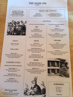 Menu photo 3 The Blind Pig Kitchen Bloomsburg, PA Menu photo 3 The Blind Pig Kitchen Bloomsburg, PA