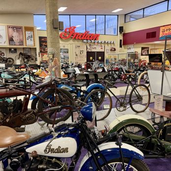 Motorcyclepedia - Complete Indian motorcycle collection, displaying every model from 1901-1953 - Museums Near Me - Newburgh, New York