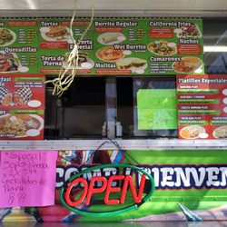 Tacos La Morena - Menu (May 2023)
