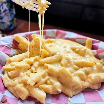 A Wing Away Kitchen - Deliciously cheesy and creamy generous side of mac & cheese - Chicken Wings Near Me - Calverton, New York
