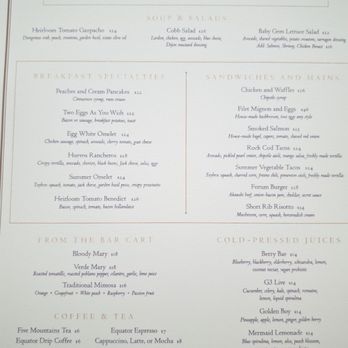 Forum At Meadowood - Breakfast & Brunch Near Me - St. Helena, California