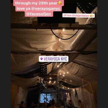 VERAYOGA - Love love love birthday tent yoga - Yoga Near Me - New York, New York VERAYOGA - Love love love birthday tent yoga - Yoga Near Me - New York, New York