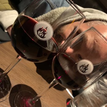 Flamestone American Grill - Branded glasses! - American Near Me - Oldsmar, Florida