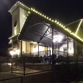Wilson's Seafood & Grill - The exterior of Wilson's with its Revival Tent Patio - Cajun/Creole Near Me - Midlothian, Texas Wilson's Seafood & Grill - The exterior of Wilson's with its Revival Tent Patio - Cajun/Creole Near Me - Midlothian, Texas