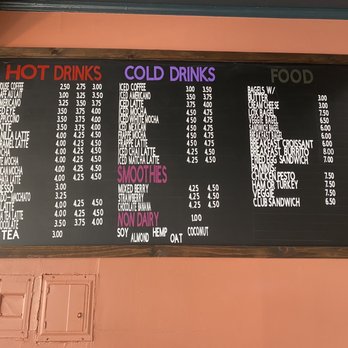 Antigua Coffee Shop - Menu - Coffee & Tea Near Me - San Francisco, California