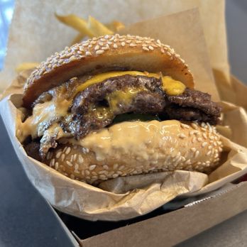 Amboy - Soft Opening Combo - Double smash w/ fries + drink - Burgers Near Me - West Covina, California Amboy - Soft Opening Combo - Double smash w/ fries + drink - Burgers Near Me - West Covina, California