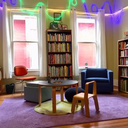 Brave Books - Another view of our fabulous and fun children's room.