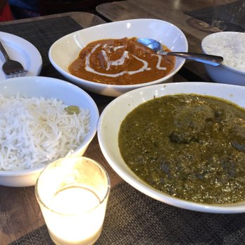 The Himalayan Flames - Chicken Spinach and Chicken Tikka Masala - Himalayan/Nepalese Near Me - Dearborn, Michigan
