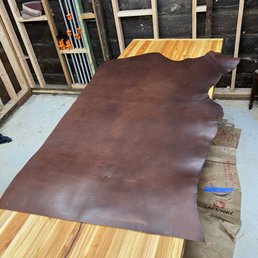 My workbench leather