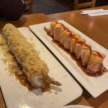 Toyo Sushi - Fuji Mountain Roll and Sexy Beach Roll - Sushi Bars Near Me - Walnut Creek, California