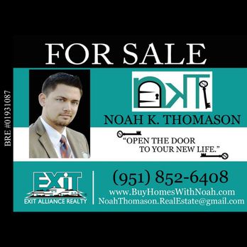 Noah Thomason - EXIT Alliance Realty - Call with any questions! - Real Estate Agents Near Me - Temecula, California Noah Thomason - EXIT Alliance Realty - Call with any questions! - Real Estate Agents Near Me - Temecula, California