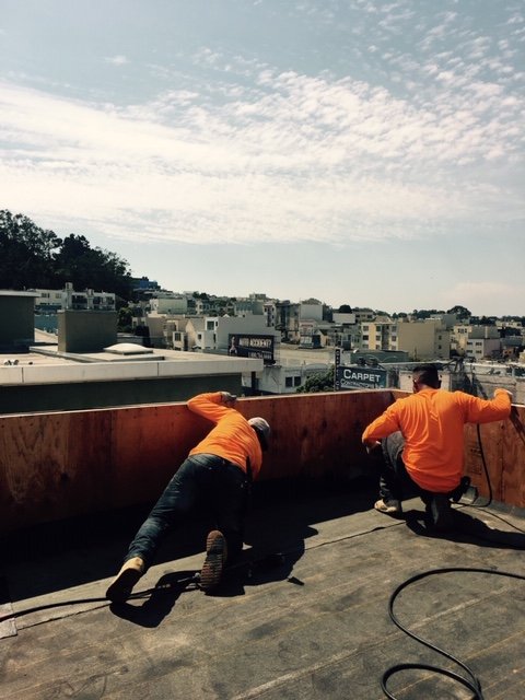 Slide of A L P Roofing