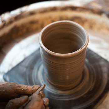 Potter & Clay Studios - Wheel throwing class on the pottery wheel - Paint-Your-Own Pottery Near Me - Clinton, Mississippi Potter & Clay Studios - Wheel throwing class on the pottery wheel - Paint-Your-Own Pottery Near Me - Clinton, Mississippi