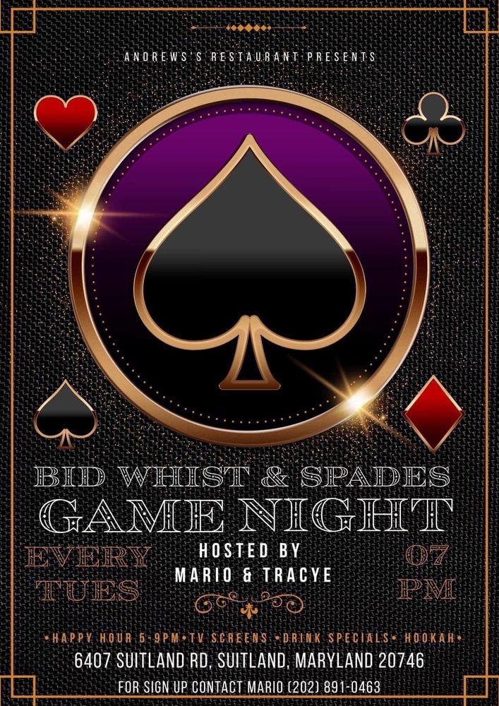 ANDREW’S RESTAURANT Updated April 2024 6407 Suitland Rd, Suitland