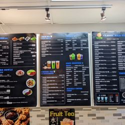Quickly - Chapel Hill - Menu as of July 22, 2022.