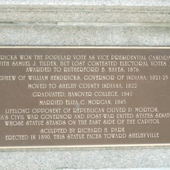 Thomas A. Hendricks Statue - Landmarks & Historical Buildings Near Me - Indianapolis, Indiana Thomas A. Hendricks Statue - Landmarks & Historical Buildings Near Me - Indianapolis, Indiana