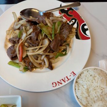 Etang Asian Bistro - My husband's Mongolian beef looked so good too! - Asian Fusion Near Me - Pooler, Georgia Etang Asian Bistro - My husband's Mongolian beef looked so good too! - Asian Fusion Near Me - Pooler, Georgia