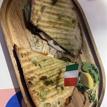 Baci Coffee - Crispy Caprese Panini - Coffee & Tea Near Me - San Diego, California