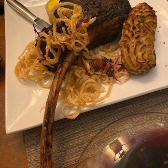 Seven Sisters - Tomahawk steak - Cocktail Bars Near Me - Tuolumne, California