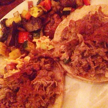 Flo - Duck confit tacos and grilled vegetables - Breakfast & Brunch Near Me - Chicago, Illinois