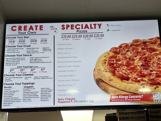 Menu photo 2 Pizza Guys Milpitas, CA
