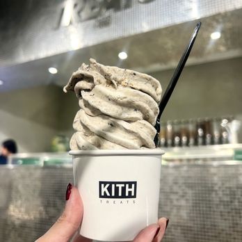 KITH Treats - a hand holding a cup of ice cream - Desserts Near Me - Los Angeles, California