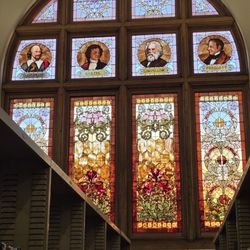 Hackley Public Library - Amazing glass