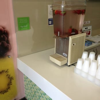 Yogurtland - Mmm, strawberry infused water - Ice Cream & Frozen Yogurt Near Me - Arcadia, California Yogurtland - Mmm, strawberry infused water - Ice Cream & Frozen Yogurt Near Me - Arcadia, California