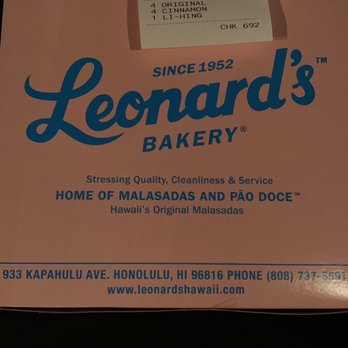 Leonard's Bakery - Bakeries Near Me - Honolulu, Hawaii Leonard's Bakery - Bakeries Near Me - Honolulu, Hawaii