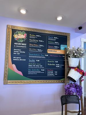 Menu photo 1 The Smoothie Garden Baltimore, MD Menu photo 1 The Smoothie Garden Baltimore, MD