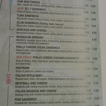 Bambino's Pizza - Menu and prices 3 - Italian Near Me - Carson, California