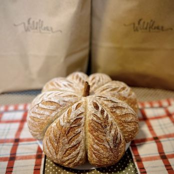 Wildflour Artisan Sourdough - Pumpkin shaped sourdough loaf - holiday seasonal option! Beautiful and so delicious!! - Bakeries Near Me - Monrovia, California