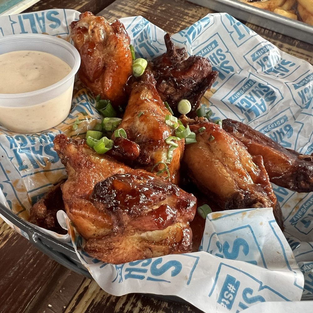 Salt Shack - BBQ chicken wings - Seafood Near Me - Clermont, Florida Salt Shack - BBQ chicken wings - Seafood Near Me - Clermont, Florida