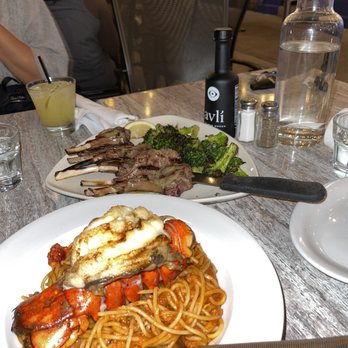 Avli Taverna - Taverna Lamb Chops & Lobster Pasta - Greek Near Me - Chicago, Illinois