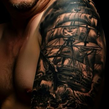 Rebel Ridge Tattoo - Sailing the high seas forever... - Tattoo Near Me - Marietta, Georgia