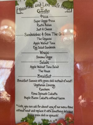Menu photo 2 Camille's Sidewalk Cafe Gallup, NM Menu photo 2 Camille's Sidewalk Cafe Gallup, NM