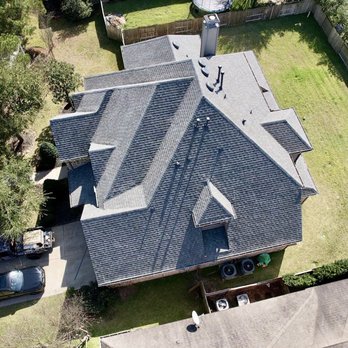 SCG Roofing - Finished project with crisp symmetry and color--built to handle the Texas weather. - Roofing Near Me - Tomball, Texas SCG Roofing - Finished project with crisp symmetry and color--built to handle the Texas weather. - Roofing Near Me - Tomball, Texas