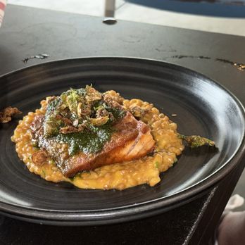 Culinary Dropout - Roasted Salmon* - New American Near Me - Austin, Texas